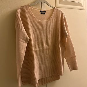 Pale pink wool sweater